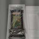 10'' Musical Snow Globe Lantern Lighted Christmas Tree and Flying Santa Water Lantern Swirling Glittering Home Decoration and Gift, Battery Operated or USB Powered