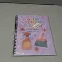 ADHD Cleaning Planner for Women  Reusable Deep Clean Checklists, Gentle Daily & Weekly Cleaning System, 100 GSM No-Bleed Paper, Waterproof PVC Cover, Spiral Bound Planner for Overwhelmed Homes (1, goldenpurple)