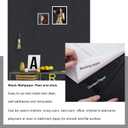 Arthome17 x240 Black Peel and Stick Wallpaper, Matte Black Contact Paper Self-Adhesive and Removable Vinyl Wallpaper Waterproof for Cabinets, Countertops, Walls