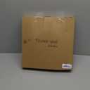 13.38 Inch Round Wood Lazy Susan Turntable Tray, Classic Style, Durable and Organizer for Cabinet Pantry Coffee Table Tray Brown