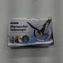 Monocular-Telescope 80x100 High Powered Monoculars High Definition for Adults High Powered with Smartphone Adapter Telescope Hunting Wildlife Bird Watching Travel Camping Hiking-Light Black