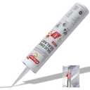 XFasten Clear Silicone Caulk Neutral Cure 10.1 oz  100% Waterproof Silicone Sealant, Crack and Shrink Resistant, Low Odor, Strong Adhesion Caulking for Kitchen, Bath, Window, Shower, Outdoor Use