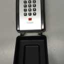 Wall-Mounted Key Lock Box, 12 Digit Combination Lock Box for Keys with Code, Large Capacity & Weatherproof Outdoor Lockbox, Key Safe Storage Lock Box for Home, Office, Garage