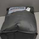 CREATMO US Women's Thicken Sherpa Winter Coat Puffy Warm Snow Jacket With Removable Hood (Dark Grey)