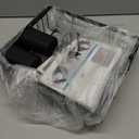 iSPECLE Expandable Dish Drying Rack for Kitchen Sink - Heavy Duty Adjustable Over The Sink Dish Drainer with Square Corners, Rust Resistant with Lock Knob, Fit for Modern Single & Double Sinks, Black (Medium (12.8"W | Fits Sink 12.4" - 18.7" L))