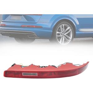 Rear Bumper Light Right Tail Light Reverse Lamp Replace 4L0945096A Fit for Audi Q7 2007 2008 2009 2010 2011 2012 2013 2014 2015 Passenger Side