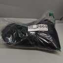 Womens Cropped Sweater V-Neck Wrap Sweater Long Sleeve Ribbed Knit Pullover with Side Tie Valentines Day Outfit (Small, Black)