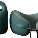 PIXIE MOOD Every Think Travel and Airplane Neck Pillow, Memory Foam, Support, Neck, Head Chin - Soft, Lightweight, Washable, Easy-to-Carry