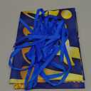 KatchOn | Blue and Gold Happy Birthday Banner - Extra-Large 72x44 Inch | Happy Birthday Decorations for Men & Women | Blue and Gold Birthday Decorations | Happy Birthday Backdrop for Party