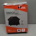Kingkong Gas Grill Cover | Fits Weber Genesis E & S Series, Char-Broil 4 Burner | Includes Grill Brush, Tongs & Thermometer
