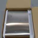 simpletome Toilet Paper Holder Wall Mount with Shelf Waterproof Adhesive or Drilling Install (Silvery, SUS304+ABS Plastic)