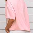 Women's Cottton Oversized Harvest Vintage Floral Graphic Tees Y2K Tops Summer Casual Streetwear T-Shirt (XL)