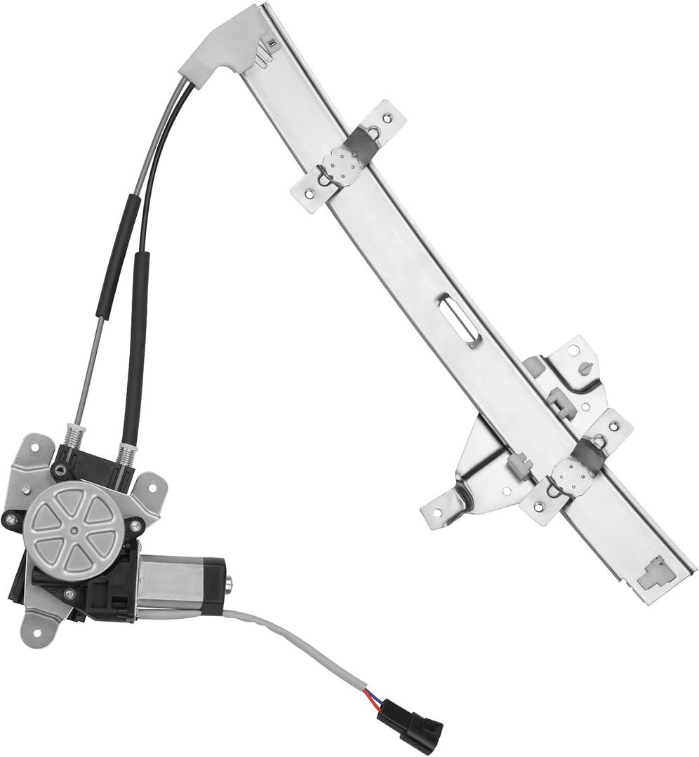 Obaee Window Regulator with Motor Front Right Passenger Side, OE 741-638
