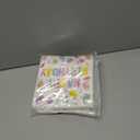 2 x 50 Pcs Easter Bunny Birthday Party Supplies 6.5 x 6.5 Inch Folded 3 Ply Bunny Birthday Disposable Paper Napkins for Easter Rabbit Egg Baby Shower Party Supplies