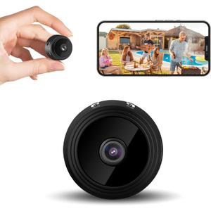 Hidden Camera - Spy Cameras - Nanny Cam - WiFi Wireless Cam - 1080P HD Small Camera with Motion Detection and Night VisionSecurity Cameras for Home/Office/Baby Monitoring