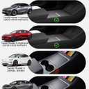 BMZX Center Console Organizer for New Tesla Model Y Juniper (2025-2026) & Model 3 Highland (2024-2025), Organizer and Cup Holder 3PCS for Model Y Model 3 Accessories