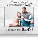 Uncle Picture Frame 8x10, Uncles Picture Frames, UncleGifts from Niece, Fathers Gifts for Uncles, Gifts for Niece from Uncles, This Girl Who Calls Me Uncle Photo Frame 5X7
