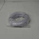 DAVCO 1/4" ID - 25 ft Heavy Duty Braided Clear Plastic Vinyl Tubing, Flexible High Pressure Reinforced PVC Plastic Tube Hose, Non-toxic, BPA Free, with 2 Stainless Clamps