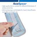 AceSpear Ankle Weights for Men Women Wrist Weights 2 * 1lb 2lbs 3lbs 4lbs 5lbs 6lbs Leg Weights Sandbags Kids Arm Hand Weights for Fitness Walking Running Gym (Blue)