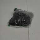 Men's Cotton Oversized T-Shirts Casual Loose Short Sleeve Crew Neck Basic Tops Solid Athletic Tee (XX-Large, Black)