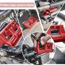 4" Steer Stop Outboard Hydraulic Steering Lock for Outboard Motor Trailering/Transport 1 Pair Red