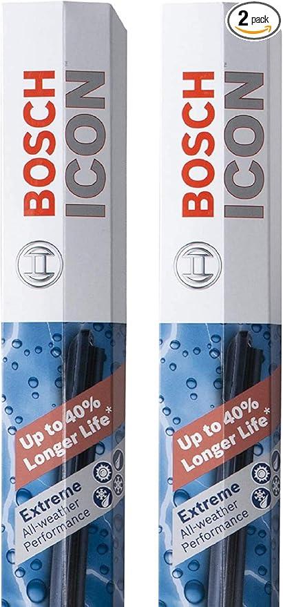 BOSCH 26OE20OE ICON Beam Wiper Blades - Driver and Passenger Side - Set of 2 Blades (26OE & 20OE)