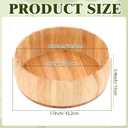 17 x 5.9 Inch Extra Large Wood Salad Bowl, Mixing Salad Fruits