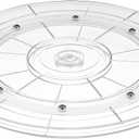 10 inch Lazy Susan,Acrylic Lazy SusanTurntable for Cabinet,Ball Bearing Rotating Lazy Susan for Table Top,Kitchen,Spice Racks,Pantry Countertop