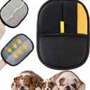 Yostyle Electrostatic Pet Hair Remover Glove - Reusable Electrostatic Pet Hair Removal Gloves for Couch, Carpet, Double Sided Grooming Glove for Cat & Dog Hair, Upgraded Static Removal Tool (1)