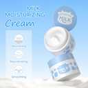 Milk Skincare Set - Skincare For Girls 10-12 - Skin Care For Kids With Milk Cleanser,Serum,Cream,Face Brush,Headband,Washbag, Kids Face Wash Set Girls Skin Care For Kids Age 8-12 Gentle All Skin Types