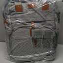 Baby Diaper Bags with Changing Station, Waterproof Diaper Bag Backpack for Moms Dads with USB Charging Port, Baby Shower Gifts, Large Capacity diaper backpack, Grey (Gery)