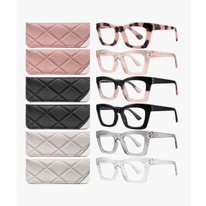 CCVOO Stylish Reading Glasses for Women, Eyeglasses, Blue Light Readers for Women, Computer Eye Glasses, Cheaters(1.0)