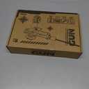 WaRiot Automatic Electric Squirt Gun for Adults Kids, Automatic Squirt Gun with 26FT Range, Super Blaster Soaker High Capacity Pistol for Beach Swimming Toy LED Electric Water Gun (1BK) (Black)