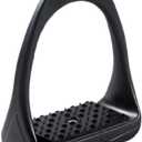 COMPOSITI Reflex 3D Wide Track Stirrups (4.75, Black)