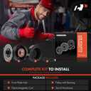 A-Premium Air Conditioner AC Compressor Clutch Kit Compatible with Toyota Echo 2000-2005