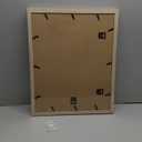 16x20 Picture Frame with Mat for 11x14 Set of 3, Natural Wood Grain 16x20 Frames for Horizontal & Vertical Wall Mounting (3 Pack,Natural)