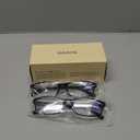 Gaoye +1.75 Reading Glasses Men  Blue Light Blocking Lenses, TR90 Frames, UV400  Eyeglasses with Clear Vision , 4 count