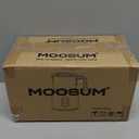 Milk Frother Machine, Food Grade Stainless Steel 500ml/17oz Electric Milk Steamer, Easy Clean with Dishwasher Safe, Automatic Hot/Cold Foam Maker, Hot Chocolate Maker, Silent Operation