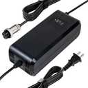 YZPOWER 67.2V 3Amps Lithium Battery Charger for 60v 16S li-ion Battery Pack with 12mm(0.47in) Connector,60v Lithium Power Charger Adapter