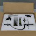 goldenwarm Front Door Lock Set, Black Front Door Handle and Deadbolt Set, Single Cylinder Front Door Entry Lock, Exterior Door Lock Set, Front Door Handles and Locks