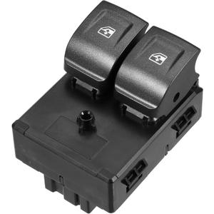 X AUTOHAUX 1 Pcs Front Left Driver Side Door Window Switch for Chevrolet Colorado 2015-2022 23427095 Plastic Metal Black