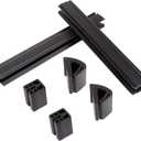10L0L EZGO Golf Cart Windshield Mounting Clips Kit for EZGO TXT DCS PDS 1994-2013, Fit 3/4" Square Tube, OEM# EGWHC12, EGWHC10, 618485