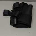 Stroller Tray for Wonderfold W2, 14.5x7.5x3.15 Inch Stroller Snack Tray Kids Cup Holder Double Sided Black Stroller Accessories, Leather Sides Easy to Clean, Convenient for Traveling Outdoors