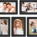FYY Picture Frame 4x6, 5 Pack Magnetic Photo Frames for Refrigerator, Magnetic Picture Frames suitable for Fridge, Dishwasher, Locker and Office Cabinet, Horizontally or Vertically