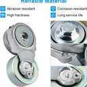 Belt Tensioner Assembly with Pulley Compatible with Tiida 2007-2016, Nissan NV200 2013-2019, Cube 2009-2014, Sentra 2007-2012 Replacement for 11955JD20A, 11955ET00A