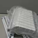 YKLSLH Over Sink Dish Drying Rack, Expandable Large Drying Rack, Suitable for Most Sinks (24.8"-35.4"), Adjustable Metal Rack, Space Saving, White