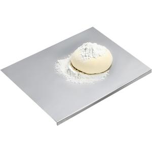304 Stainless Steel Cutting Board – Stainless Steel Kitchen Chopping Boards Non-Slip, Dishwasher Safe – Ideal for Meat, Vegetables, Fruits, Bread & Baking – Commercial & Home Use (19.6 * 15.7in)