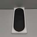 Ceramic Sink Tray Bathroom Kitchen Black (12"L x 4.3"W x 0.8"H)