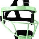 Dinictis Softball Face Mask, Lightweight, Comfortable, with Wide Field Vision, Durable and Safe Face Guards, Premium Protective Softball Fielder's Mask (Apple Green)