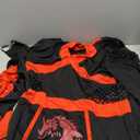 Spooktacular Creations 2 Pcs Ninja Costume Women, Halloween Ninja Costume Adult with Mask for Halloween Party Cosplay, Size L